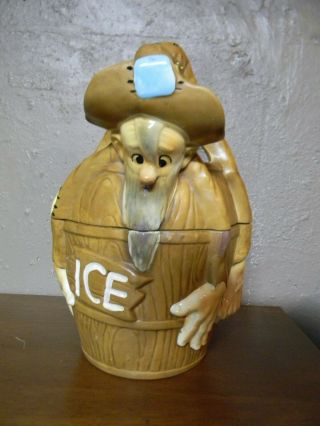 Hillbilly Cookie Jar By Twin Winton Possible Ice Bucket Or Barware
