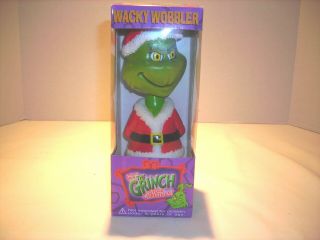 2000 How The Grinch Stole Christmas Wacky Wobbler Bobble Head