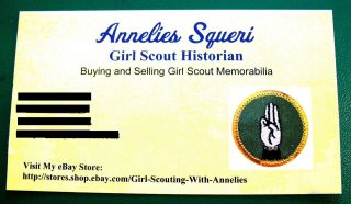 BROWNIE Girl Scout BEANIE Hat 1941 Official Uniform ELF,  2 PINS GIFT 3