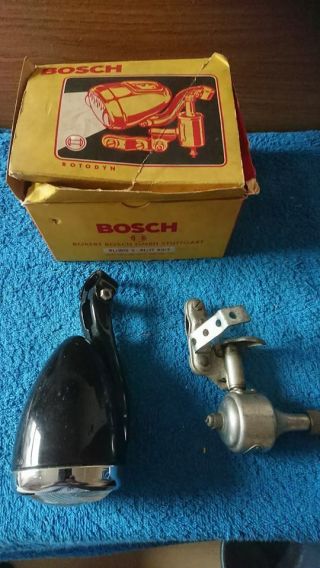 Vintage Bike Cycle Bosch Light Lamp