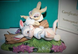 Wdcc Disney Classics Bambi " Twitterpated In The Springtime " Thumper & Miss Bunny