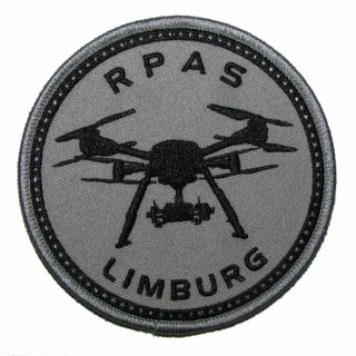 Belgium Limburg Politie Police Drone Uav Uas Operator Patch Rpas