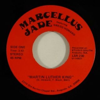 Marcellus Jade " Martin Luther King " Unknown Modern Soul Boogie 45 Private Mp3
