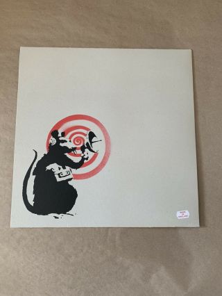Banksy Rader Rat Dirty Funker / Future 2008 12inch record for collector 2