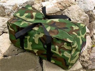 Chinese Army Luggage Bag,  Military Issue Pla Carrying Bag In Green Camo