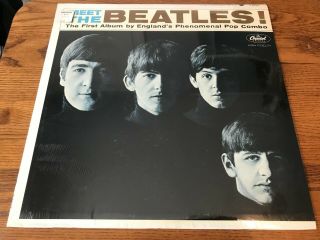 The Beatles - Meet The Beatles Lp Mono Riaa 3 (capitol T - 2047)