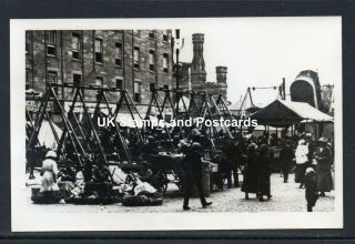 Old Postcard Size Photograph Of Greenmarket Dundee Circa 1890s/1900s As Scanned