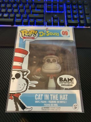 Funko Pop Books Dr Seuss Cat In The Hat 9 Bam Exclusive