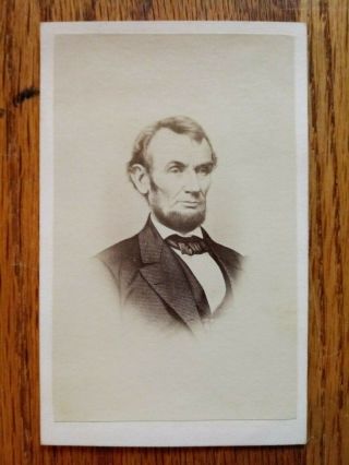 President Abraham Lincoln Cdv