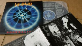 Def Leppard Adrenalize 1992 Korea Vinyl Lp 12 " W/insert Ex 9tracks Rp - 3047