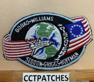 Rare Nasa Sts - 51 - D Shuttle Discovery Patch