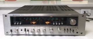 Vintage Kenwood Kr - 9600 Stereo Receiver Amplifier Parts/repair Only