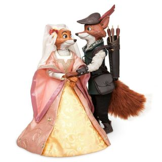 Global Limited Edition Disney Designer Robin Hood And Maid Marian Fairytale Doll