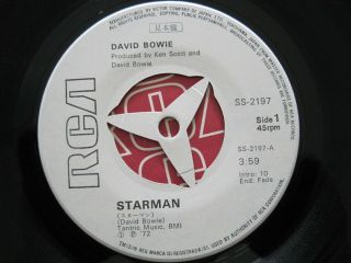 David Bowie Starman Japan 7inch Promo