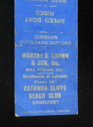 1940s Worthy R Brown & Son Johnson Outboard Motors Chris - Craft Boats Sandusky Oh