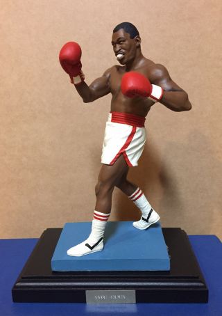Larry Holmes Vintage Porcelain Boxing Fight Figurine From The Endurance