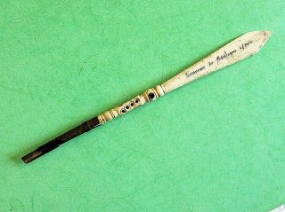 Dip - Pen/letter Opener With Stanhope - 4 Views Of Boulogne