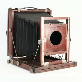 :vintage 8x10 Wooden Deardorff Style Large Format Field Camera