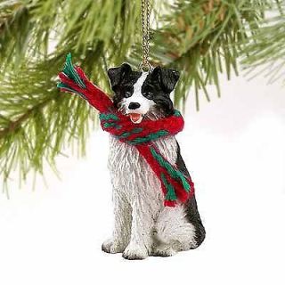 Border Collie Miniature Dog Ornament