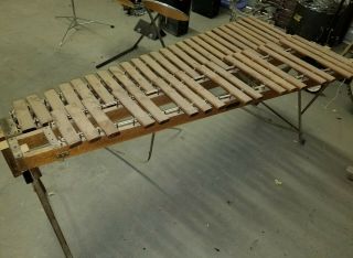 Vintage Liberty Chimes Kohler - Liebich Co Marimba Xylophone Restoration Project