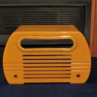 Vintage Catalin Radio Case Only