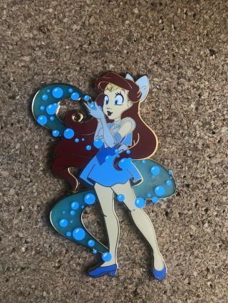 Ariel The Little Mermaid Senshi Sailor Moon Disney Fantasy Pin Le60