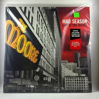 Mad Season - Live At The Moore 2lp Pearl Jam/alice In Chains/screaming Trees