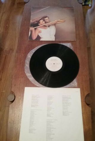 Roxy Music Flesh And Blood Vinyl Record.  1980 Eg Records.  Zealand