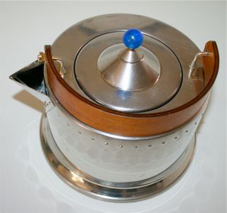 Bodum Kettle INOX 18/10 Made in Italy C.  Jorgensen Stainless with Wood Handle 3