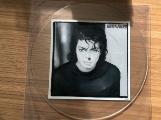 Michael Jackson Man In The Mirror Uncut Picture Disc Uk Near