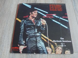Elvis Presley - The Burbank Sessions Vol.  2 1978 Germany Double Lp Audifon