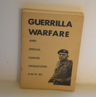 Us Army Guerrilla Warfare & Special Forces Operations Reference Book 1966