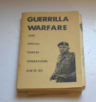 US Army Guerrilla Warfare & Special Forces Operations Reference Book 1966 3