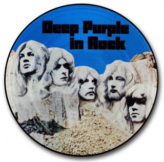 Deep Purple – In Rock - Picture Disc - Poster And Bifold Sleeve