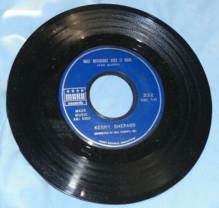 Kenny Shepard Maxx 332 " What Difference " / " Try To Understand " M - Northern Soul
