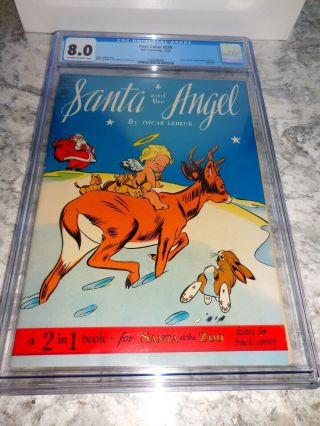 1949 Dell Four Color Fc 259 Santa And The Angel Cgc 8.  0 Vf Highest Graded