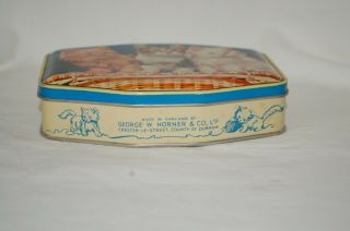 Vintage Rare George W.  Horner & Co.  Candy Toffee Tin 3 Kittens England CUTE 3