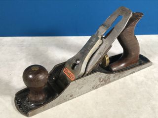 Vtg Stanley Bedrock No.  605 1/4 Wood Plane Hand Tool
