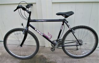 Vintage 1991 Trek 950 20 " Chromoly 3x7speed Deore Lx Single Track Mountain Bike