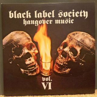 Black Label Society - Hangover Music Vol Vi - Uk - Yellow Vinyl 2lp,  Back/black Rcv068