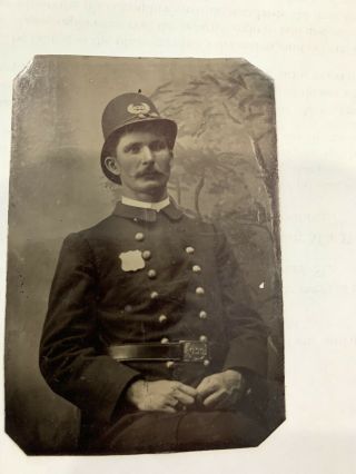 Sheriff Occupational Tin Type Police Law Enforcement Ccp