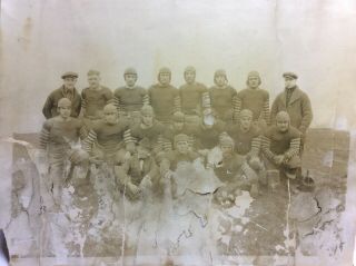 Vintage Rock Island Independents Nfl Age Football Team Photograph 8x10
