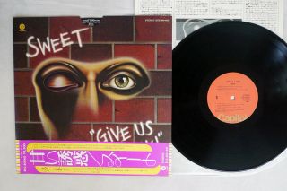 Sweet Give Us A Wink Capitol Ecs - 80460 Japan Obi Vinyl Lp