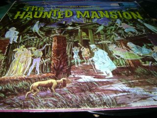 Walt Disney ‎the Story And Song From The Haunted Mansion Stereo Booklet Lp Vinyl