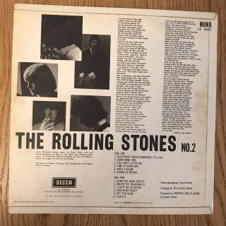 The Rolling Stones No.  2 - Decca Mono LK4661 - Vinyl Album 2