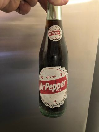 Rare Dr.  Pepper Bottle Cap Bottle