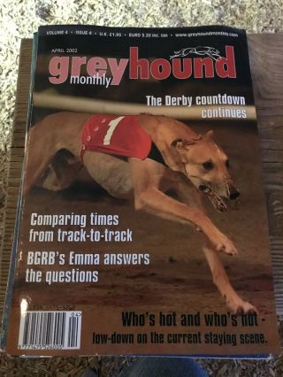 Greyhound Dog Racing Magazines