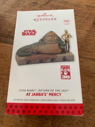 Hallmark Keepsake Ornament Star Wars Return Of The Jedi At Jabba 