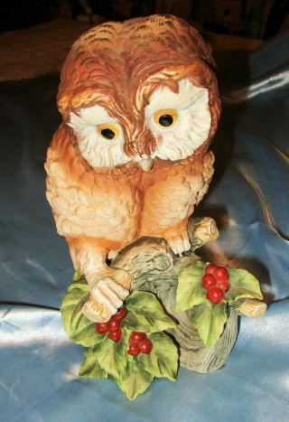 Elf Owl Ceramic Figurine By Andrea