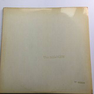 Beatles Uk 1st Press Mono White Album No 0014490 (below 15,  000) First Day Issue